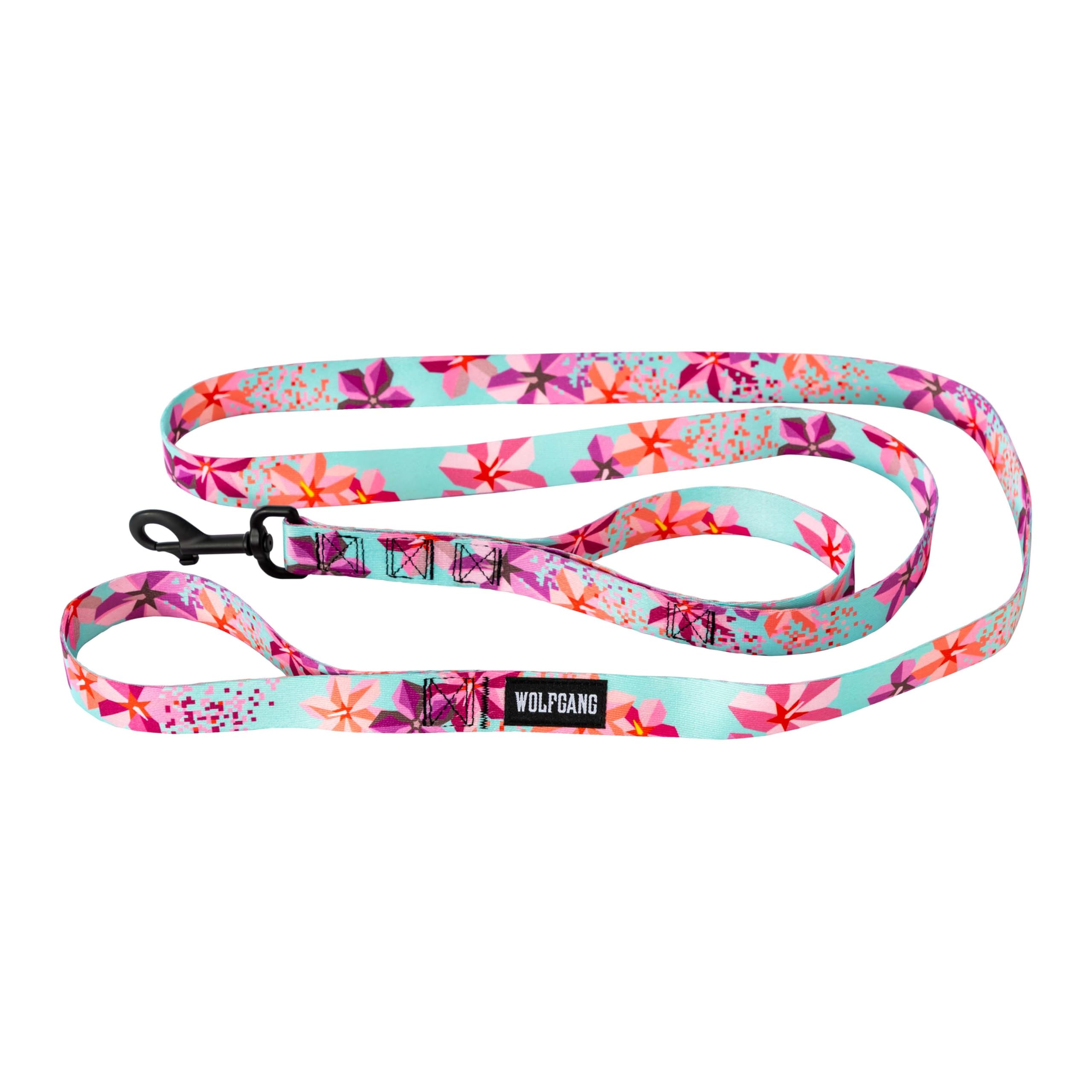 【新品未使用】wolfgang首輪Mとリード183cm DigiFloral Over to Pull-Tested Leash, Dog Duty Heavy Wolfgang : Amazon.com 首輪・ハーネス・リード